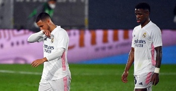 Real Madrid's title hopes dented
