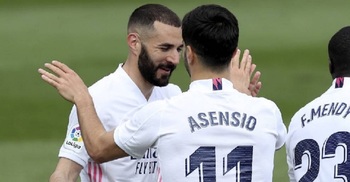 Benzema scores again as Real beat Eibar