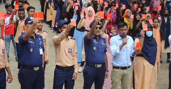কেরানীগঞ্জে মাদক-বাল্যবিয়ে-ধর্ষণকে লাল কার্ড