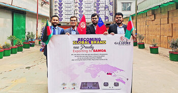 RFL starts exporting gas stove in Samoa