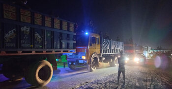 সিরাজগঞ্জের মহাসড়কে ফের ২২ কিলোমিটার যানজট