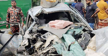 Road accident kills 4 in Bogura