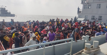 ভাসানচরে গেল আরও ২১২৮ রোহিঙ্গা