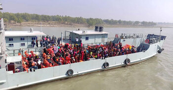 ফের শুরু হচ্ছে রোহিঙ্গাদের ভাসানচর যাত্রা
