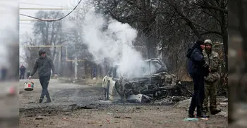 9 dead in bombing of Ukraine city Sumy: Rescuers