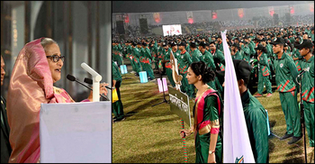 শেখ কামাল যুব গেমসের চূড়ান্ত পর্ব উদ্বোধন করলেন প্রধানমন্ত্রী