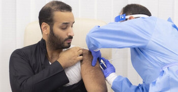 Saudi Arabia Crown Prince receives COVID-19 vaccine