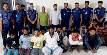 শরীয়তপুরে ইলিশ রক্ষা অভিযানে ৭২ জেলে আটক