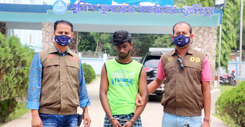 ভারতে পালানোর সময় হত্যা মামলার আসামি গ্রেফতার