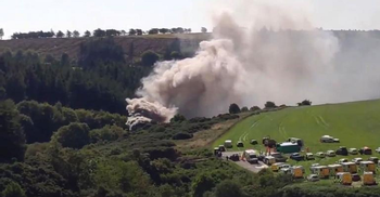 'Extremely serious' train derailment in Scotland