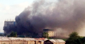Two killed in Shezan juice factory fire