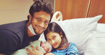 Shakib becomes father for third time