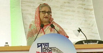 Padma Bridge now stands on mighty river ignoring conspiracies: PM