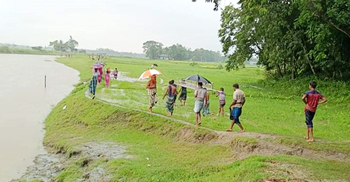 শেরপুরে বজ্রপাতে প্রাণ গেল ৪ জনের