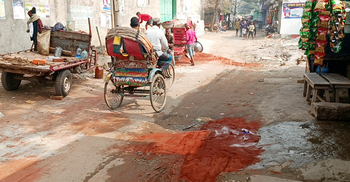 কাঁচপুর-চেঙ্গাইন সড়কের বেহাল দশা, ভোগান্তিতে এলাকাবাসী