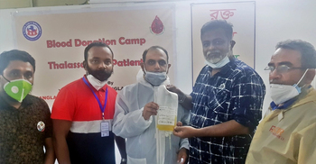 ৩৬ করোনা রোগীকে প্লাজমা দিলো টিম খোরশেদ