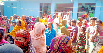 ঘরে গৃহবধূর ঝুলন্ত মরদেহ, স্বামী পুলিশ হেফাজতে