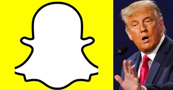 Snapchat permanetly bans Trump