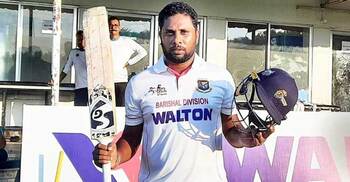 সোহাগ গাজীর ব্যাটে ঝড়ো সেঞ্চুরি