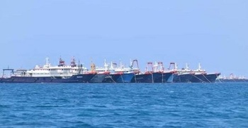 Philippines sends fighter aircraft over Chinese vessels in South China Sea