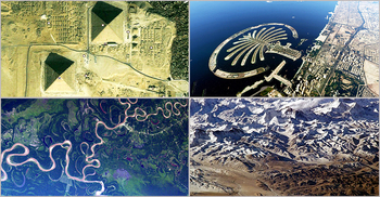 মহাকাশ থেকেও দেখা যায় বিশ্বের যে ৭ স্থান