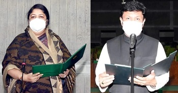 Khan Ahmed Shuva takes oath as MP