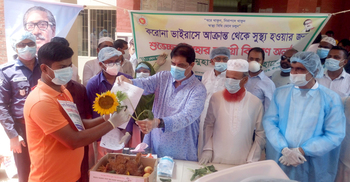 শ্রীপুরে করোনা জয় করে বাড়ি ফিরলেন ১৮ জন