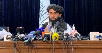 Taliban spokesperson hosts first press conference in Kabul