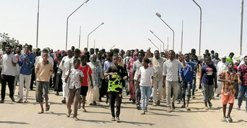Thousands gather in Khartoum for planned nationwide protests