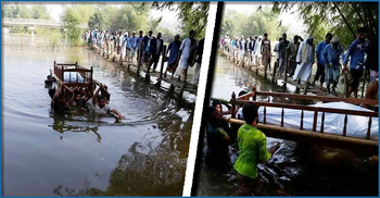 যুগ যুগ ধরে দুর্ভোগে ৫০০ পরিবার, খাটিয়া মাথায় সাঁতরে নিতে হয় লাশ