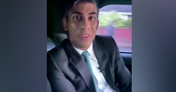 Rishi Sunak fined for not wearing seatbelt in back of car