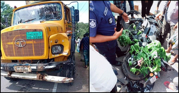 Two killed as truck hits motorcycle in Sylhet