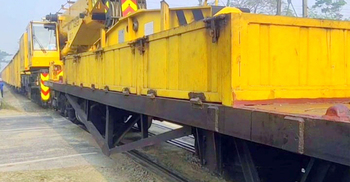 টাঙ্গাইলে বগি লাইনচ্যুত, ১০ ঘণ্টা পর ট্রেন চলাচল স্বাভাবিক