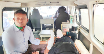 বঙ্গবন্ধু সেতু দেখতে যাওয়ার পথে ট্রাকচাপায় বৃদ্ধার হাত বিচ্ছিন্ন