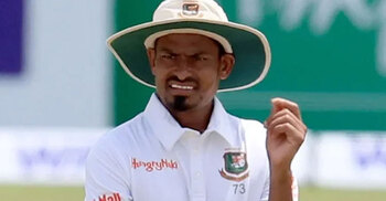 Taijul fined for throwing ball at Mathews