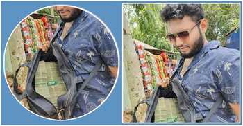 টাকাভর্তি ব্যাগ নিয়ে ঘুরছেন আ.লীগ নেতার ছেলে!