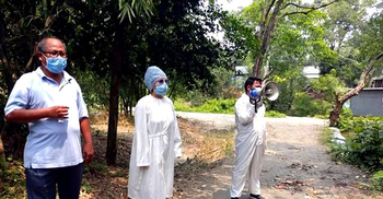 ঢাকা থেকে টাঙ্গাইলে বাড়িতে এলেন করোনা রোগী