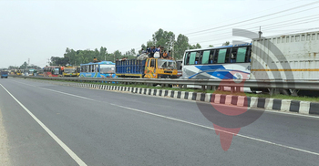 ঢাকা-টাঙ্গাইল মহাসড়কে ২৫ কিলোমিটার যানজট