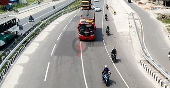 ১৩ দিনে বঙ্গবন্ধু সেতুতে ৭৭ হাজার মোটরসাইকেল পারাপার