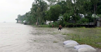 টাঙ্গাইলে বাড়ছে সব নদীর পানি