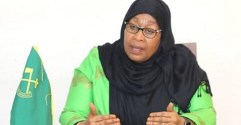 Tanzania swears in Samia Suluhu Hassan as first female president