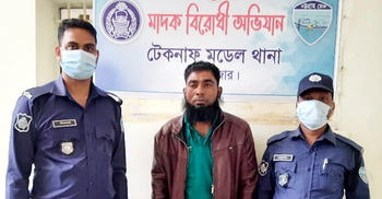 বসতঘরে মাটির নিচে মিললো ১৬ কেজি গাঁজা