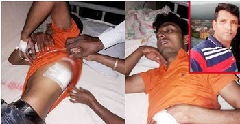 ছোট ভাইয়ের পিঠে ছুরি ঢুকিয়ে দিলেন পুলিশ কনস্টেবল ভাই