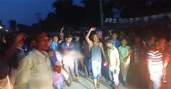 Child dies in police firing during election violence