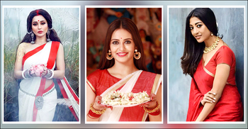 মহাষষ্ঠীতে সাজবেন যেভাবে