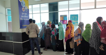 নাটোরে আমজাদ খান চৌধুরী মেমোরিয়াল হাসপাতালে ফ্রি মেডিকেল ক্যাম্প