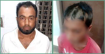 শিশুকে গাছে বেঁধে নির্যাতনের পর কেটে দেয়া হলো চুল