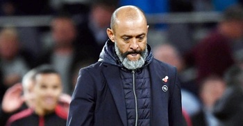 Tottenham sack Nuno after four months