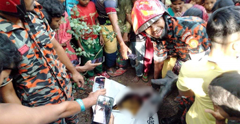 ফরিদপুরে ট্রেনে কাটা পড়ে নারীর মৃত্যু, কোলে থাকা ছেলে আহত