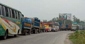 তিনদিন পর যানজটমুক্ত হচ্ছে সিরাজগঞ্জের মহাসড়ক